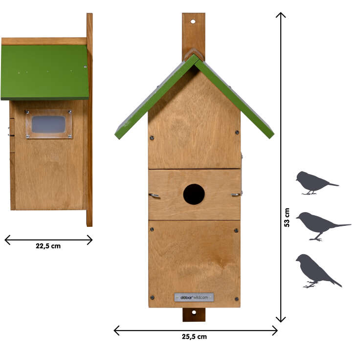 dobar Großer Nistkasten Spitzdach Karsten